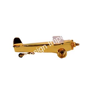 Gold PVT Propeller <b>Aircraft</b> Model Latest Arrival Wholesale Aeroplane Giftware Accessories Custom Logo Airplane Models Home Decor - Product Image 2