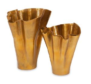 Florero de Metal de alta calidad, jarrón de cilindro de flores chapadas en cobre, para casa real - Product Image 6