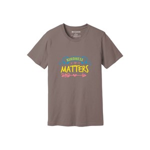 Camiseta de algodón 100% con temas de amabilidad, estampado de estilo informal, 12 opciones de color, 160-180, colocación de diseño personalizable GSM pesado - Product Image 5