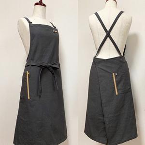 NURENGANE High Quality Gently Working Apron Made in Japan Cotton Textile with Natural Wrinkles Style Reusable Prevent Chilling - Product Image 6