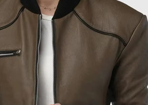 Chaquetas de cuero personalizadas para mujer con diseño ajustado Prendas de abrigo de cuero Premium para uso diario Actividades al aire libre y personalizadas - Product Image 6