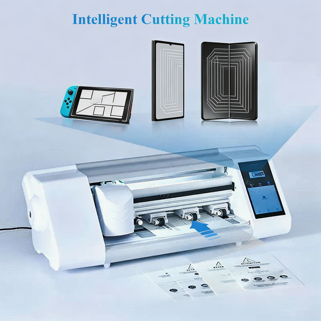 Hot Sale Intelligent Cutting Machine of Screen Protector Smart Unlimited Automatic Cutter Used for TPU Hydrogel Protective Film
