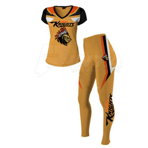 Conjuntos cómodos de actuación de porristas para adultos de etiqueta privada, ropa de uniforme personalizada - Product Image 3