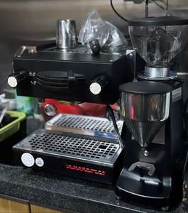 Mini machine à expresso semi-automatique, cafetière électrique, capacité de 10 tasses, boîtier en aluminium, haute efficacité, français, espagnol - Product Image 2