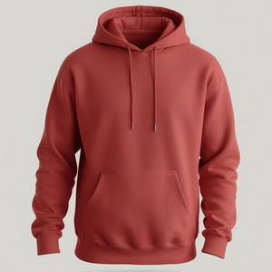 Sweat-shirts à capuche doublés personnalisés avec logo imprimé et brodé, poche, manches longues, couleur unie, grande taille pour femmes - Product Image 3