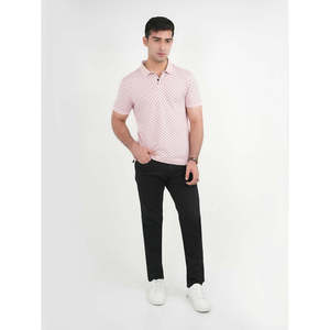 เสื้อโปโล HATEM ทรงสลิมฟิต ผ้าถักคุณภาพสูง สีเข้ม/สีอ่อน ความยาวสั้น ไซส์ใหญ่พิเศษ (6XL) ลายทาง/สีพื้น สำหรับฤดูร้อน - Product Image 1