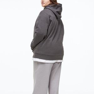 Vêtements de sport élégants Vêtements de sport Gym Fitness Designer Split Ribbing Hem Blank Pull Over - Product Image 6