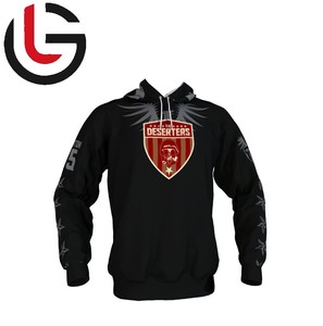 All Over High Quality Men's Casual Street Spandex Poliéster Sublimación Fleece Sweat Hoodie Impresión personalizada Antiarrugas - Product Image 1