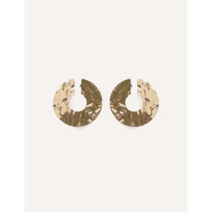 Orecchini in acciaio inox colore dorato YXQ E131 - Product Image 1