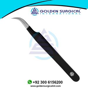 Pinzas Profesionales para Pestañas, Pinzas Curvas para Extensiones de Pestañas |   Instrumentos de Belleza con Logotipo Personalizado - Product Image 2