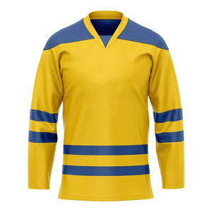 Vente en gros de maillots de hockey sur glace de haute qualité logo personnalisé maillots de hockey sur glace de l'équipe pour hommes meilleurs sports mode prix bon marché OEM - Product Image 1