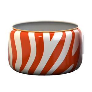 Cadeau unique pour la décoration intérieure Autocollant rond en fer pour jardinière en émail Utilisation pour le jardinage et le restaurant de bureau Pots au design moderne Jardinières - Product Image 2