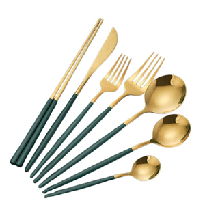 Couverts classiques royaux de style unique avec poignée en perles, ensemble de couverts en métal de fantaisie au design personnalisé pour mariage, fournisseur en gros - Product Image 5