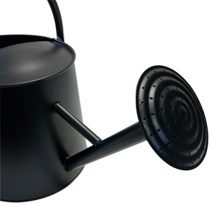 Regadera elegante de metal con pico largo y acabado de latón antiguo, perfecta para plantas de interior y jardinería en balcones - Product Image 4