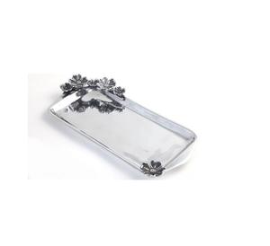 Plateau de service décoratif en métal doré idéal pour la disposition des bougies pots de fleurs, le stockage des bijoux ou l'amélioration de la décoration intérieure des festivals - Product Image 1