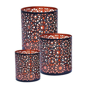 Soporte votivo de candelita de mesa de metal elegante y de lujo para el hogar y la boda decoración festiva y suministros de regalo - Product Image 1