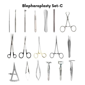Juego de instrumentos de blefaroplastia de producto de alta calidad de 15 juegos de cirugía plástica de Olfen Industries - Product Image 5