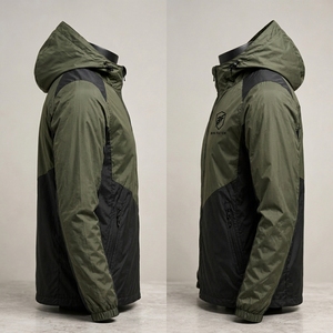 Wholesale Bulk Windbreaker <b>Jackets</b> Men’s Waterproof Breathable Windproof <b>Reversible</b> Polyester Winter <b>Jacket</b> Regular Fit Zipper - Product Image 5