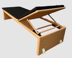 Ensemble de chaises longues en poly rotin moderne PRSB-VF16 pour appartement, extérieur, hôtel, villa, salon, chambre, parc - Product Image 4