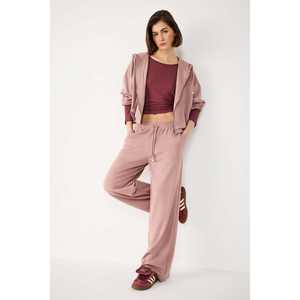 Pantalon décontracté en coton coupe droite - Product Image 4