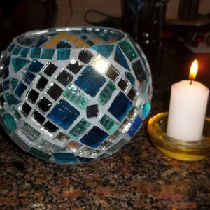 Hot Trend Luxury Home Decorative Mosaic Mother of <b>Pearl</b> Vase Made in Vietnam VCBCV - Product Image 1