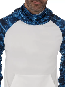 Sudadera CON CAPUCHA DE PROTECCIÓN UV de secado rápido para hombre, camisas de entrenamiento y Pesca de manga larga, conjuntos de ropa deportiva - Product Image 2