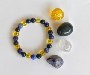 Gamme Exclusive : Kit de Cristaux du Zodiaque SCORPIO, Pierres Roulées Polies Écologiques, Pierre de Naissance, Pierre de Méditation, Perles pour Cartes, Bracelet - Product Image 6