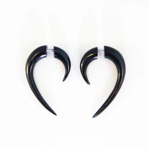 Pendientes de Cuerno de Búfalo para Niñas, Pendientes de Cuerno Natural para Mujer, Joyería de Cuerno de Alta Calidad - Product Image 5