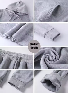 Fabricante venta a granel Sudadera con capucha de gran tamaño en blanco liso 310g 400g 500g sudaderas con capucha para hombres logotipo personalizado impresión digital - Product Image 5