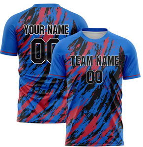 Camiseta de Fútbol Personalizada para Hombre, Logotipo y Número Personalizados, Uniforme de Fútbol Juvenil Sublimado, Ropa Deportiva de Equipo, OEM, ODM, Venta al Por Mayor - Product Image 1