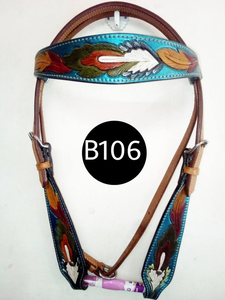 Professional Premium Leather Bridle Headstall for Horses Perfect for Riding, Racing, Training, and <b>Equestrian</b> Events - Product Image 5