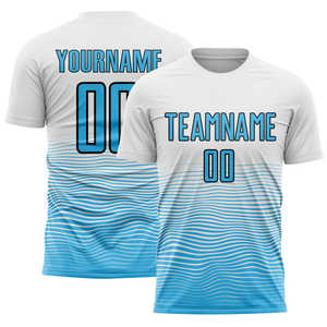 Camiseta de fútbol ligera y transpirable de ajuste personalizado para adultos para práctica Club School Match-Servicio OEM - Product Image 4