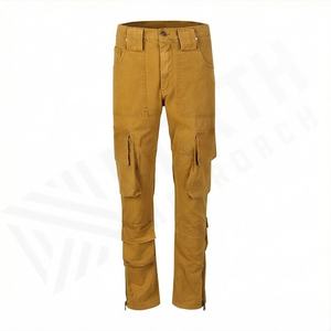 Pantalons de travail pour hommes, pantalons cargo durables à plusieurs poches, pantalon utilitaire robuste, pantalon de sécurité pour travaux de construction en extérieur, personnalisable - Product Image 1