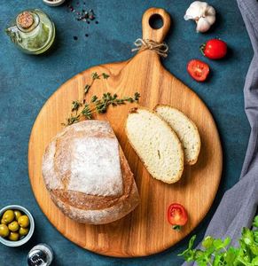 Tabla de cortar de madera reversible de nuevo aspecto más vendida que combina estética y utilidad para cortar y presentar los alimentos con elegancia - Product Image 1