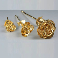 Nouvelle rose en or 24 carats au design attrayant, spéciale Saint-Valentin, qualité supérieure, meilleur matériau, pour la fête des mères, Noël, vente en gros
