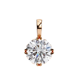 Colgante de Oro de 18K para Mujer con Diamante de Laboratorio Fabuloso, Colgantes y Dijes de Diamantes - Product Image 2