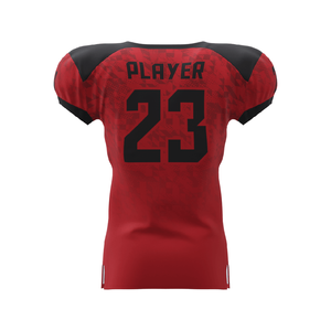 Maillot de football américain sur mesure avec sublimation de haute qualité Maillot de football américain à dessus court d'équipe personnalisé - Product Image 3