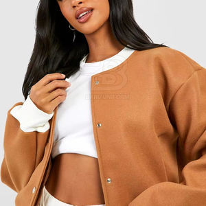 Hot Selling Women Letterman <b>Jacket</b> Premium Quality Letterman <b>Jacket</b> 100% Cotton Wool Blend For Hot Sale - Product Image 4
