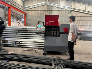 Fabricant de plieuse de barres d'armature ronde en acier inoxydable automatique directe d'usine, machine à plier les étriers de barres de fer de bureau - Product Image 5