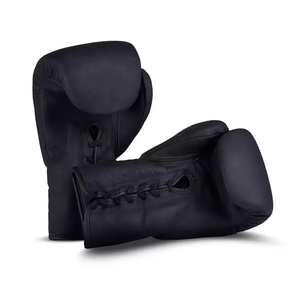 Gants de boxe MMA de haute qualité, sur mesure avec votre propre logo imprimé, gants d'entraînement à lacets à demi-doigts - Product Image 2