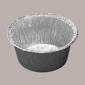 ภาชนะอลูมิเนียมกลม C1G Dm86H38mm 100ชิ้นสำหรับเก็บและเก็บรักษาอาหาร - Product Image 3