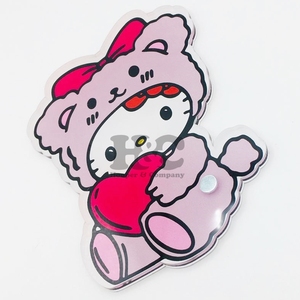 ขายใหม่แผ่นต่อขนตาเฮลโลคิตตี้สีชมพูสำหรับเด็กแผ่นต่อขนตาสไตล์กระเบื้องเฮลโลโก้แบบแม่เหล็กแสนสวย - Product Image 4