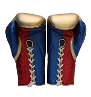 Gants de boxe d'entraînement au combat professionnel en gros avec conception personnalisée en cuir de vachette original acceptant le logo OEM privé