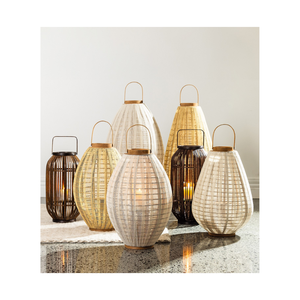 ราคาที่ดีที่สุดสำหรับการตกแต่ง: โคมไฟไม้ไผ่/โคมไฟไม้ไผ่คุณภาพสูง หลากหลายดีไซน์จากไม้ไผ่เวียดนาม 100% - Product Image 1