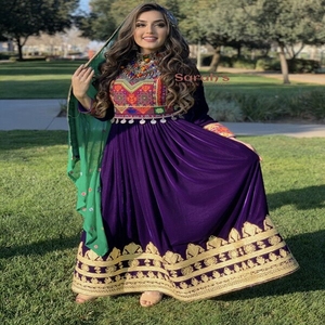 Robes de mariée afghane pour femmes style indien pakistanais robes kuchi afghane style moderne robe de haute qualité - Product Image 2