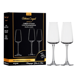 Copas de Champán Bohemia Cristal Alex Transparentes, 6 Unidades - Product Image 3