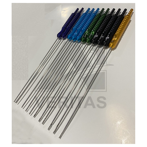 A-1 VERITAS Professional Stainless Steel Suction Cannula Surgical Instrument for Fluid Removal General Surgery Reusable Tool - Product Image 2