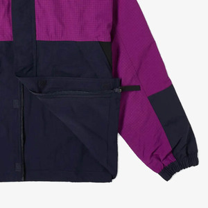 Vente en gros personnalisée 2025 veste d'extérieur à capuche couleur pure coupe-vent veste coupe-vent hommes collège veste légère - Product Image 5