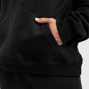 Venta al por mayor de calidad 100% algodón hombres Sudadera con capucha jersey de gran tamaño con impresión personalizada diseño personalizado para invierno básicos sudaderas con capucha - Product Image 3