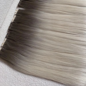 Extensions de cheveux humains vierges vietnamiens de haute qualité 8HAIR, 100g, lisses, sans ruban adhésif, sans perte, teignables, cheveux naturels - Product Image 3